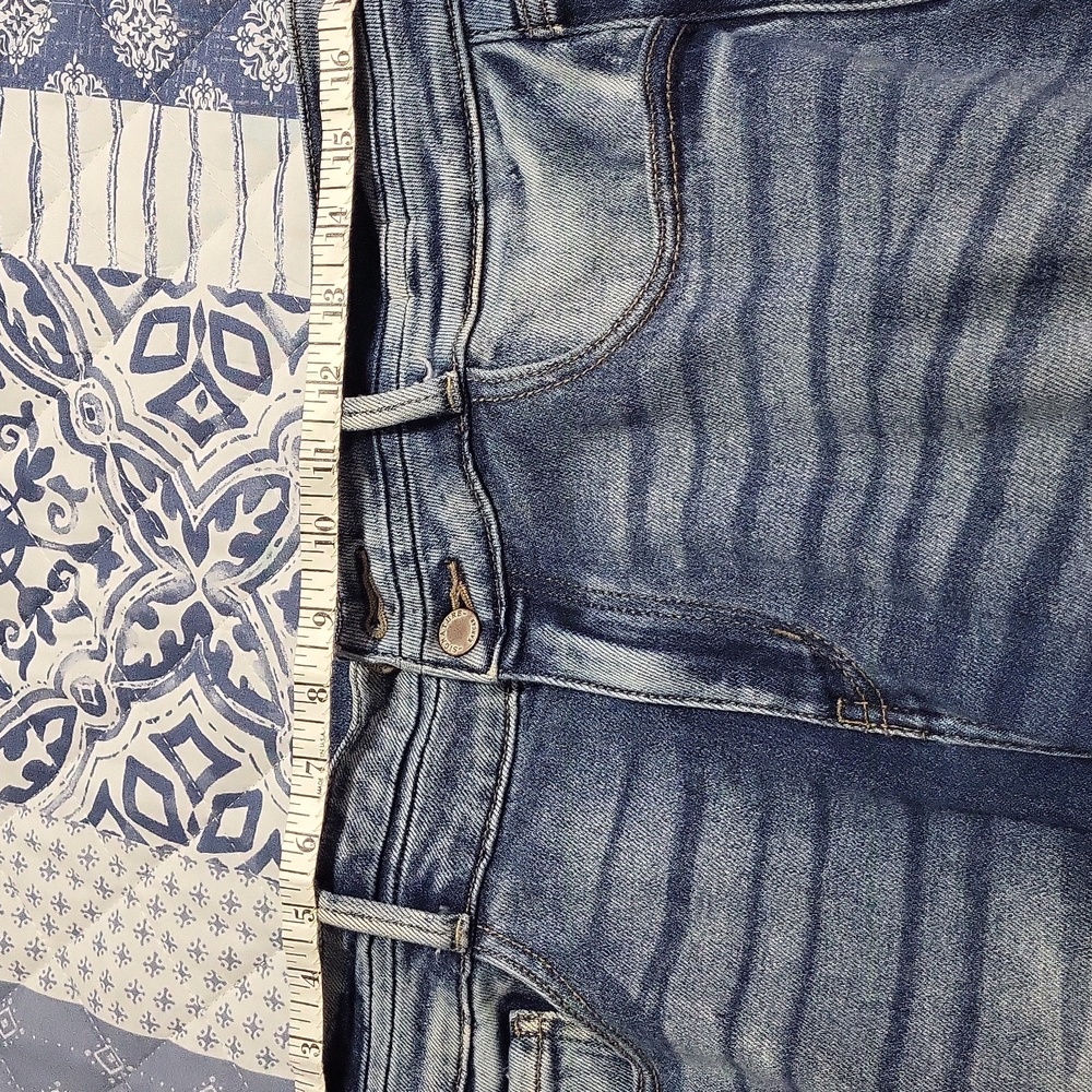 KanCan Dark Blue Flare Jeans - Picture 7 of 10